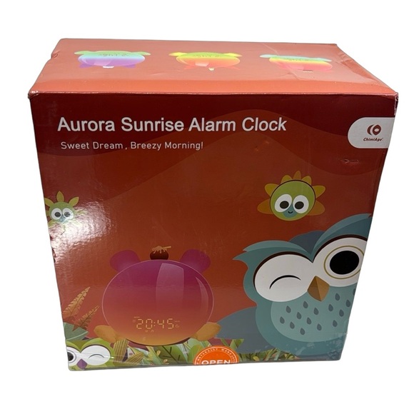 Chimiage Aurora Sunrise Simulation Alarm Clock: Bluetooth Wake-Up Light (NIB) - Picture 7 of 8